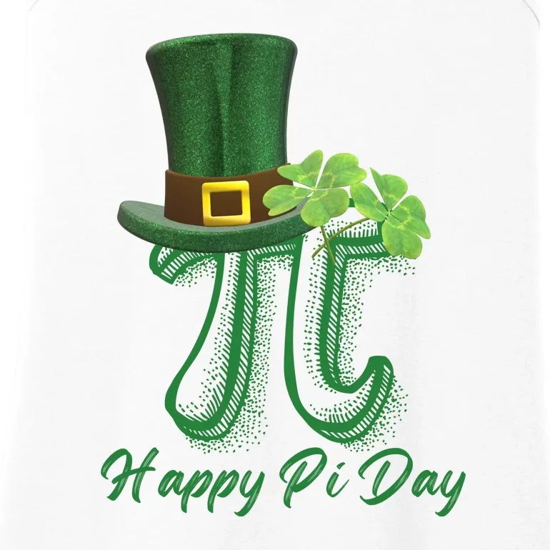 Happy Pi Day Funny St Patrick's Day Ladies Essential Tank