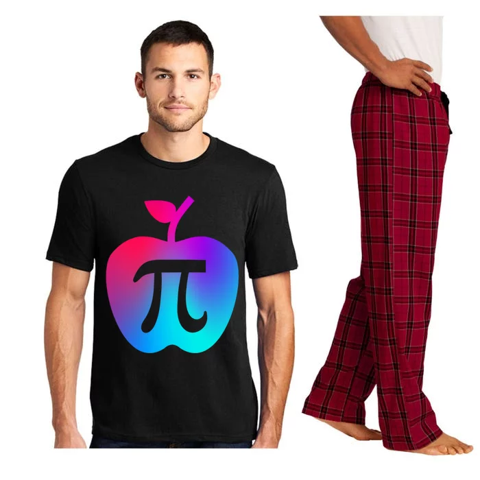 Happy Pi Day Cute Apple Pie 3 14 Funny Science Math Teacher Gift Pajama Set