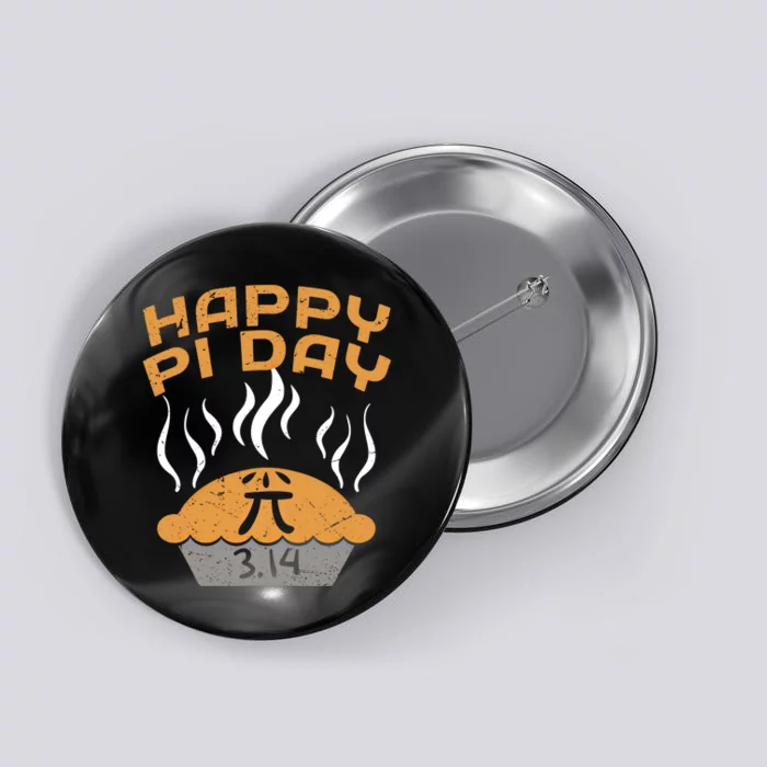 Happy Pi Day Celebrate Pi Day March 14 Math Lover Funny Gift Button