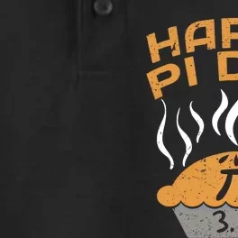 Happy Pi Day Celebrate Pi Day March 14 Math Lover Funny Gift Dry Zone Grid Performance Polo