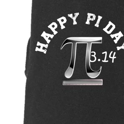 Happy Pi Day March 14 Science Number Symbole Math Teacher Meaningful Gift Doggie 3-End Fleece Hoodie