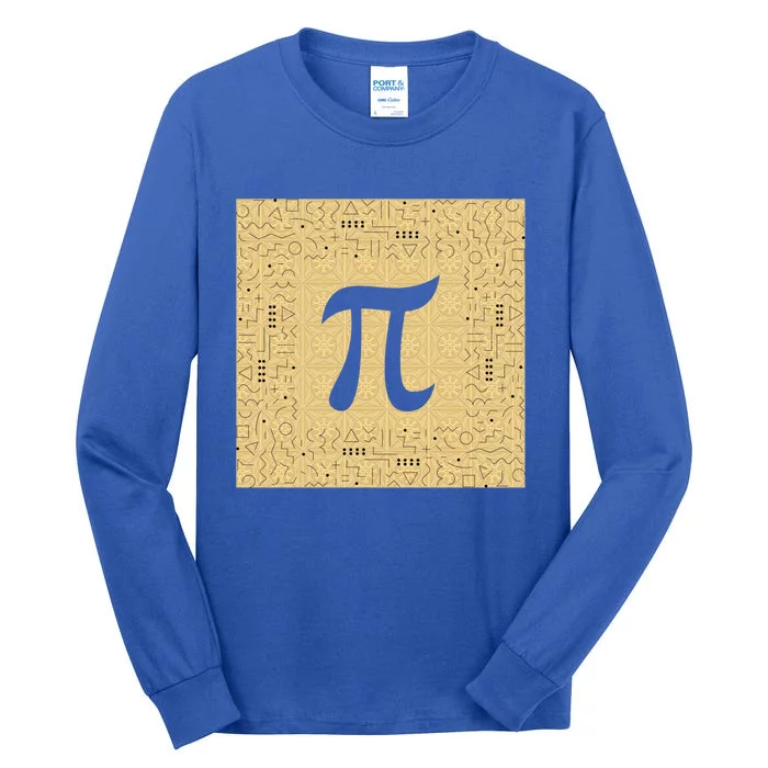 Happy Pi Day Cute Apple Pie 3 14 Funny Science Math Teacher Cute Gift Tall Long Sleeve T-Shirt