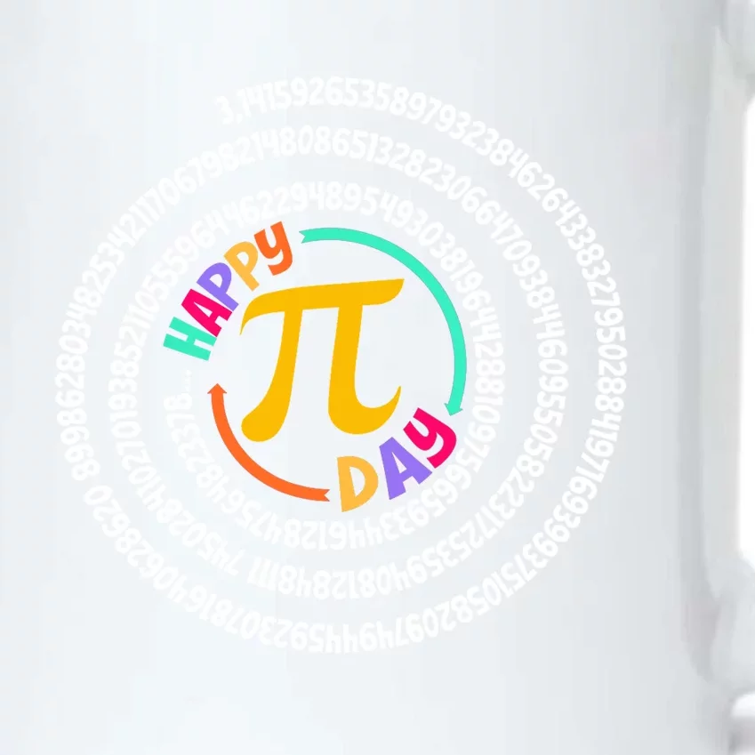 Happy Pi Day Gift For Teacher Black Color Changing Mug