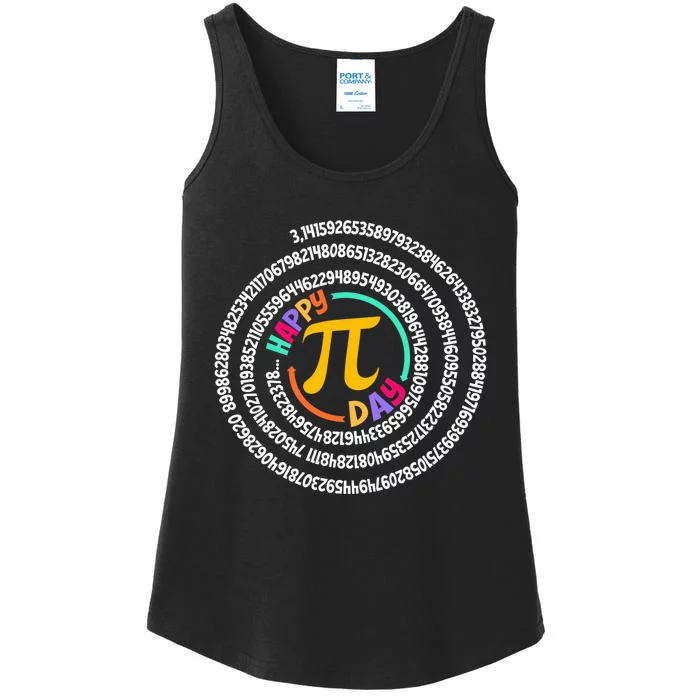 Happy Pi Day Gift For Teacher Ladies Essential Tank