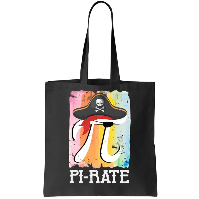 Happy Pi Day Funny Pirate Tote Bag