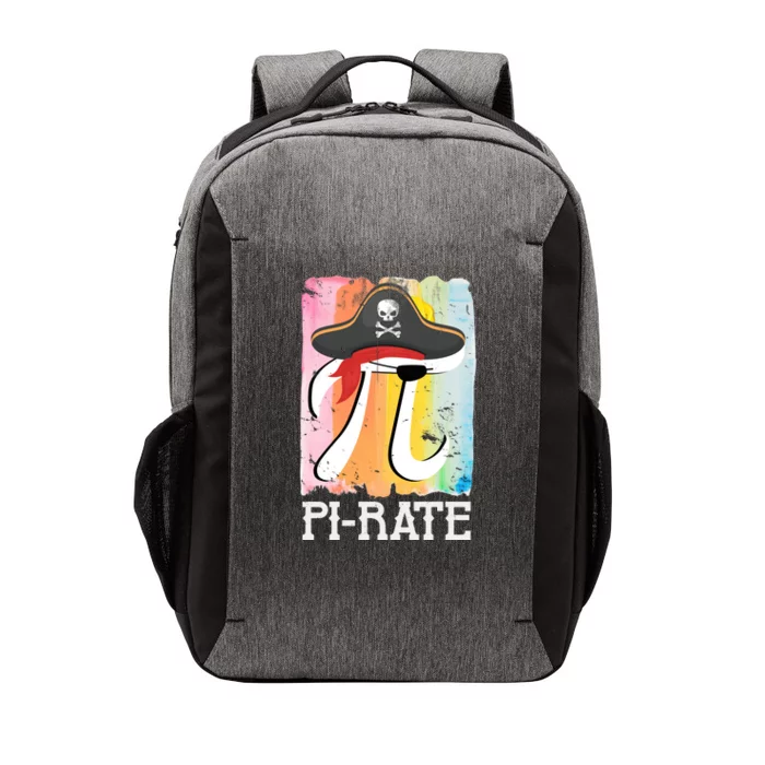 Happy Pi Day Funny Pirate Vector Backpack