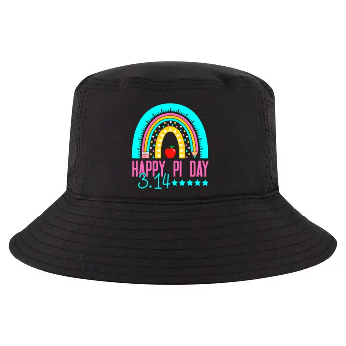 Happy Pi Day Mathematics Math Teacher Rainbow Cool Comfort Performance Bucket Hat