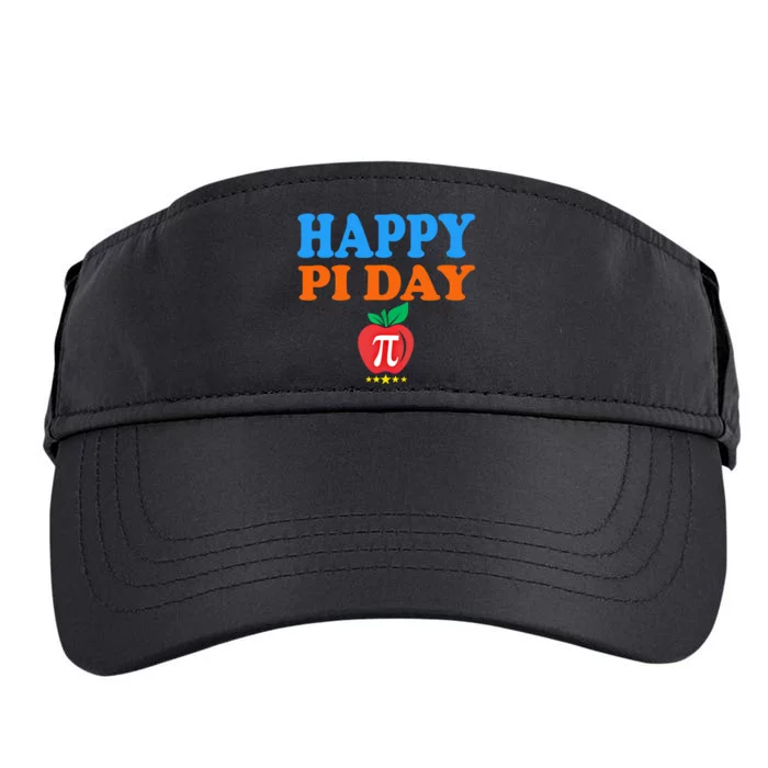 Happy Pi Day Math Teacher Pi Day Cute Gift Adult Drive Performance Visor