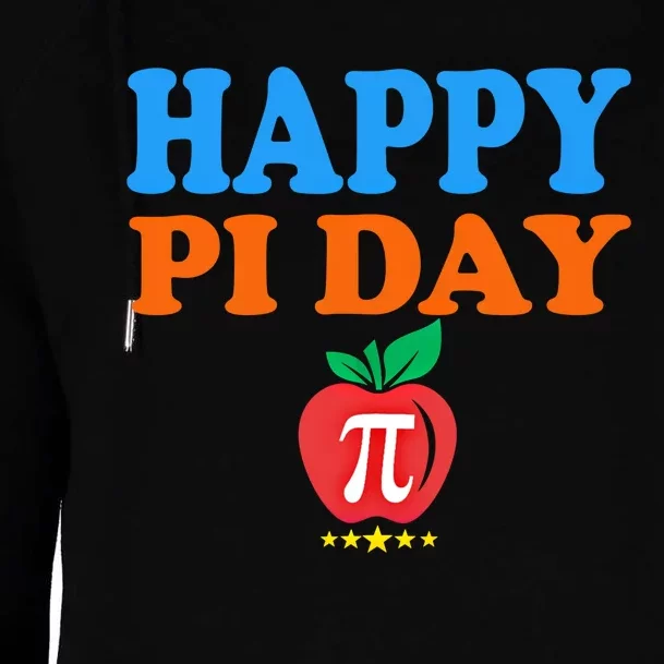 Happy Pi Day Math Teacher Pi Day Cute Gift Womens Funnel Neck Pullover Hood