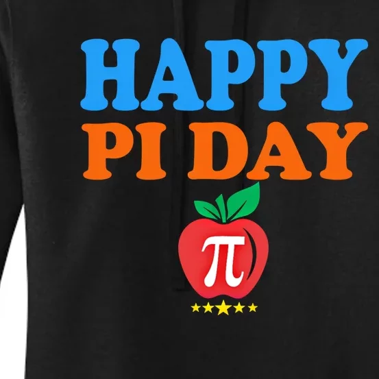 Happy Pi Day Math Teacher Pi Day Cute Gift Women's Pullover Hoodie