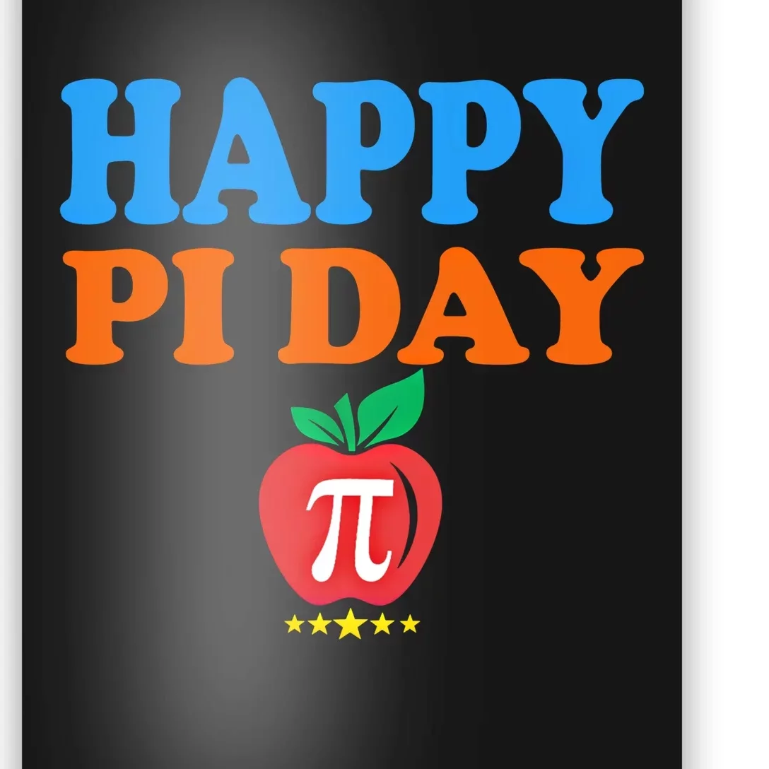 Happy Pi Day Math Teacher Pi Day Cute Gift Poster