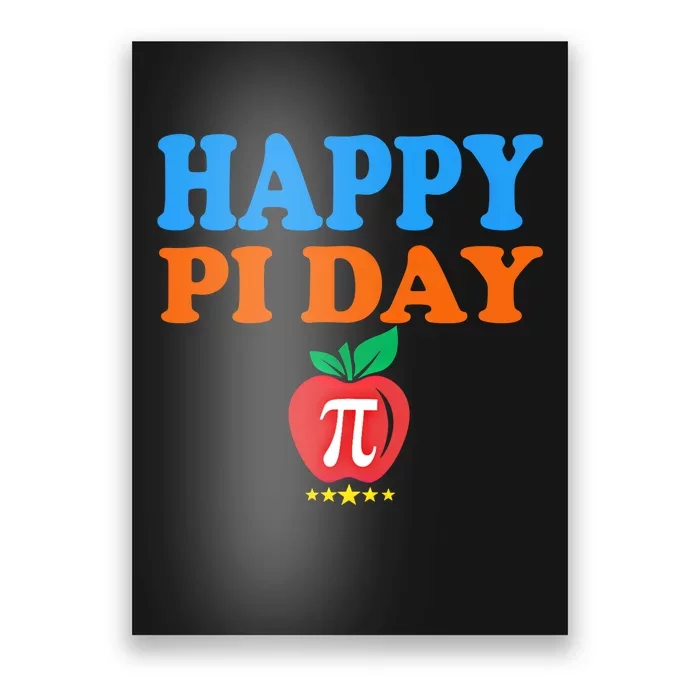 Happy Pi Day Math Teacher Pi Day Cute Gift Poster