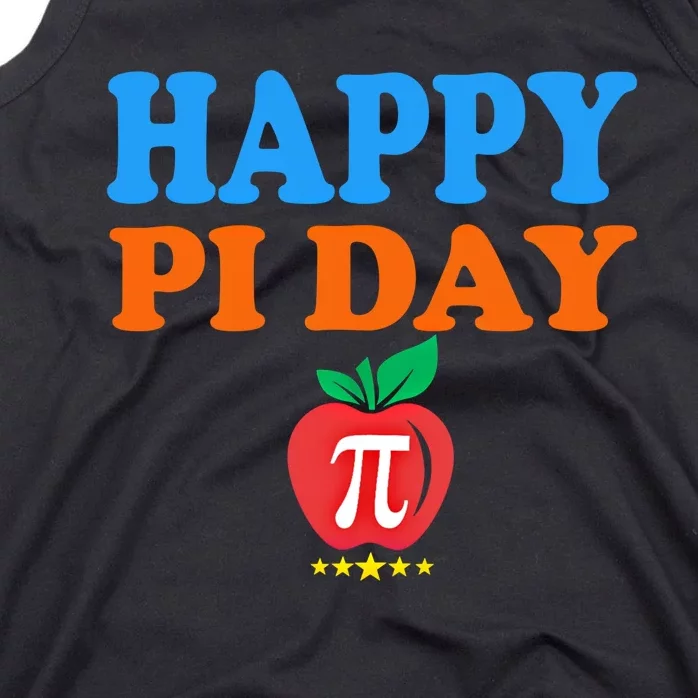 Happy Pi Day Math Teacher Pi Day Cute Gift Tank Top