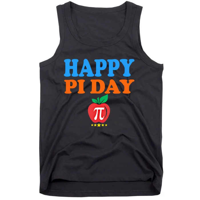 Happy Pi Day Math Teacher Pi Day Cute Gift Tank Top