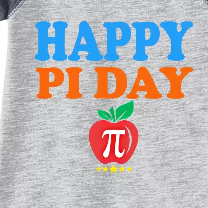 Happy Pi Day Math Teacher Pi Day Cute Gift Infant Baby Jersey Bodysuit