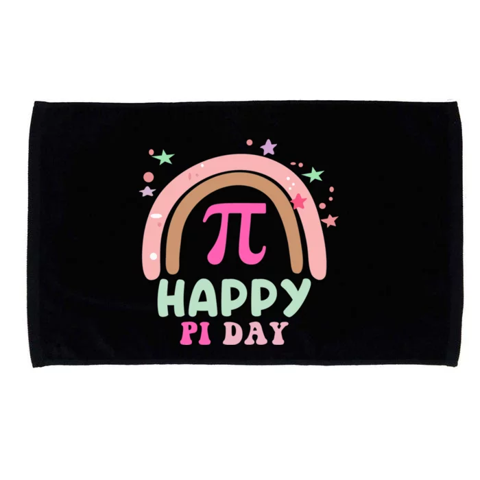 Happy Pi Day For Math Teachers Or Math Lovers Meaningful Gift Microfiber Hand Towel