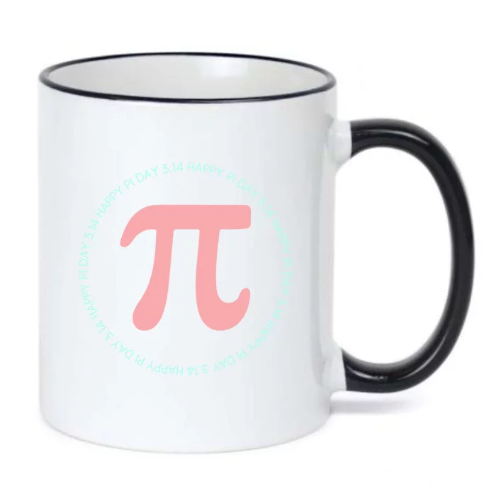 Happy Pi Day For Math Teachers Gift Black Color Changing Mug