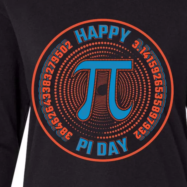 Happy Pi Day Mathematic Math Teacher Student Funny Pi Day Gift Womens Cotton Relaxed Long Sleeve T-Shirt