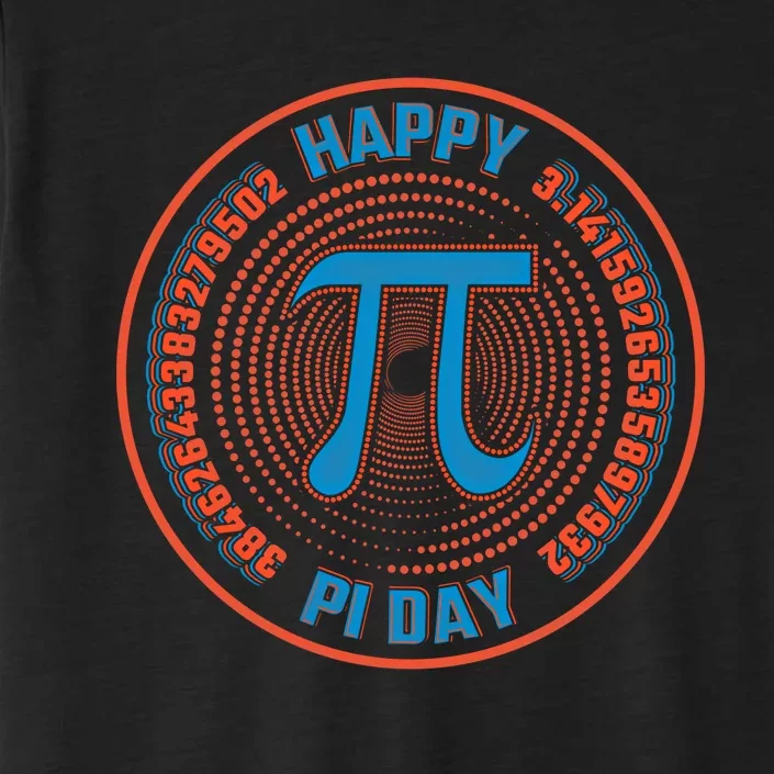 Happy Pi Day Mathematic Math Teacher Student Funny Pi Day Gift ChromaSoft Performance T-Shirt