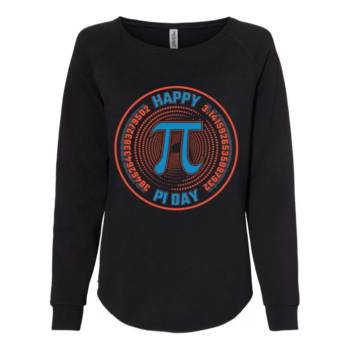 Happy Pi Day Mathematic Math Teacher Student Funny Pi Day Gift Womens California Wash Sweatshirt