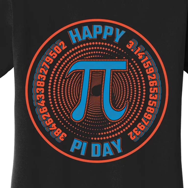 Happy Pi Day Mathematic Math Teacher Student Funny Pi Day Gift Women's T-Shirt