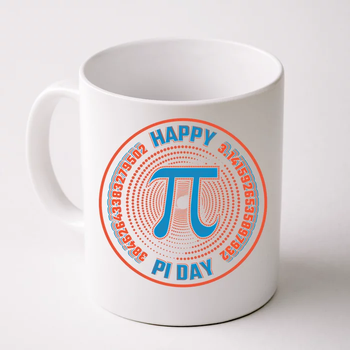 Happy Pi Day Mathematic Math Teacher Student Funny Pi Day Gift Front & Back Coffee Mug