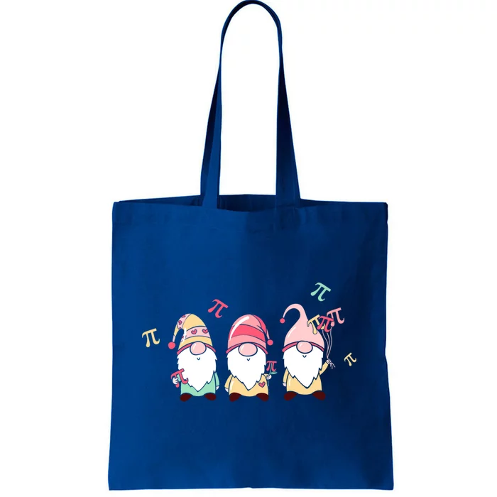 Happy Pi Day Gnomes Mathematics Pi Day With Gnome Meaningful Gift Tote Bag