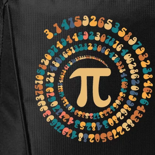 Happy Pi Day Mathematic Math Teacher Gift Spiral Pi 3.14 City Backpack