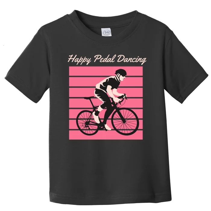 Happy Pedal Dancing Toddler T-Shirt