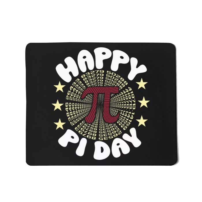 Happy Pi Day Funny Pi Mathematic Math for Teachers Mousepad