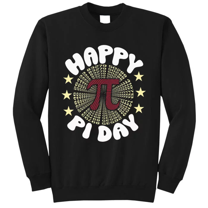 Happy Pi Day Funny Pi Mathematic Math for Teachers Tall Sweatshirt