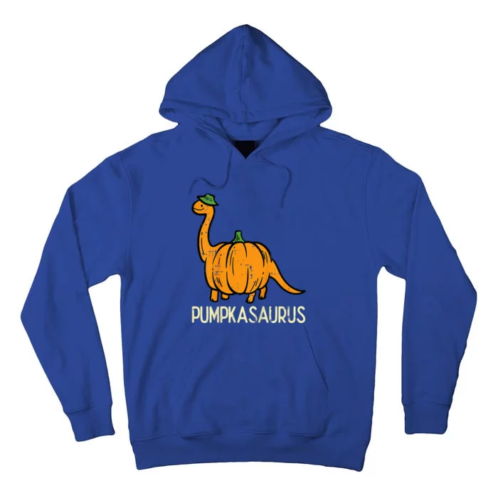 Halloween Pumpkin Dino Pumpasaurus Costume Tall Hoodie