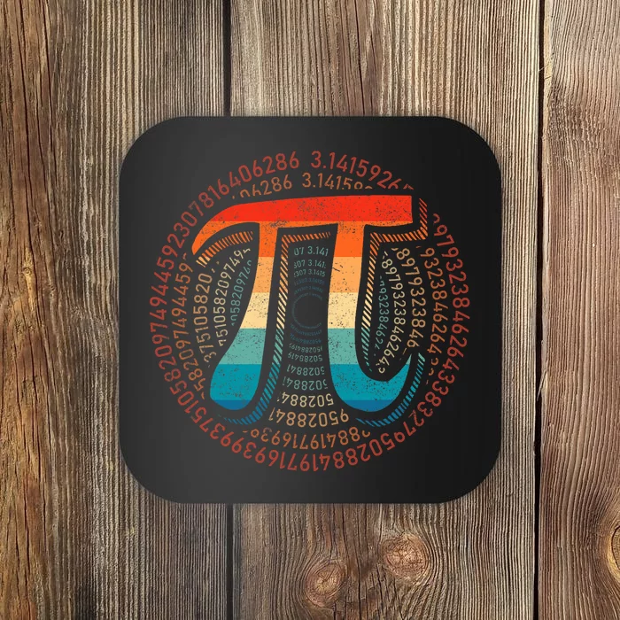 Happy Pi Day 3.14 Pi Day Math Lover Teacher Mathematics Coaster