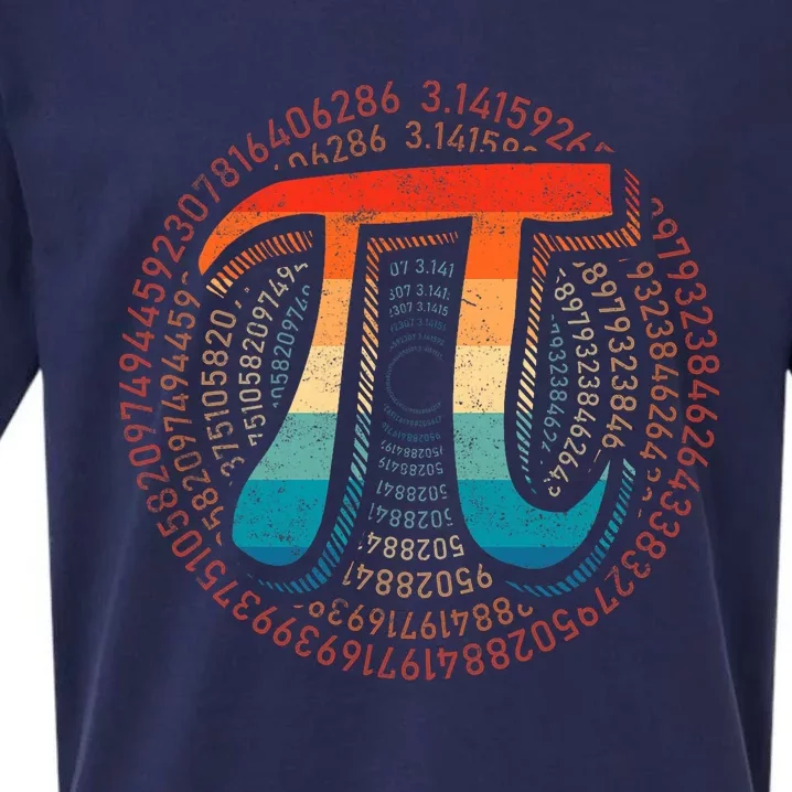 Happy Pi Day 3.14 Pi Day Math Lover Teacher Mathematics Sueded Cloud Jersey T-Shirt