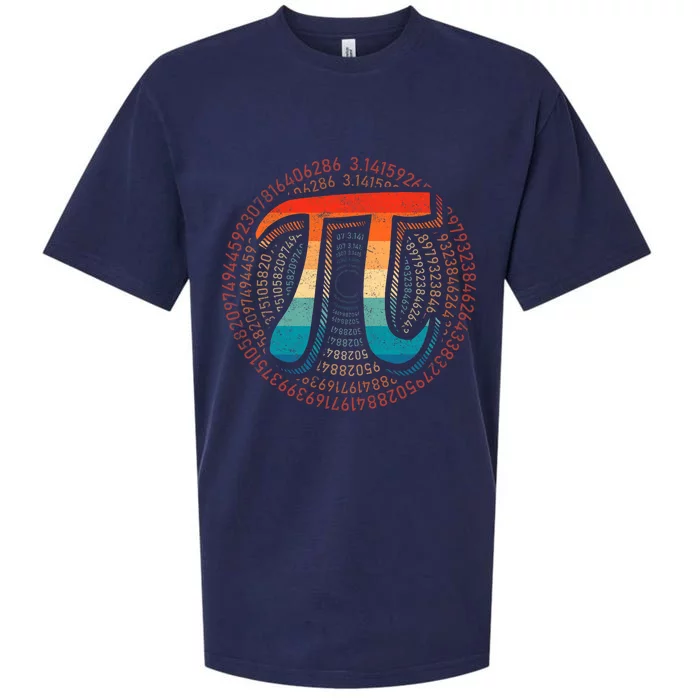 Happy Pi Day 3.14 Pi Day Math Lover Teacher Mathematics Sueded Cloud Jersey T-Shirt