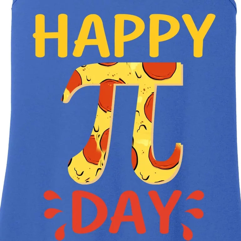 Happy Pi Day Lover Pizza Cute Gift Ladies Essential Tank