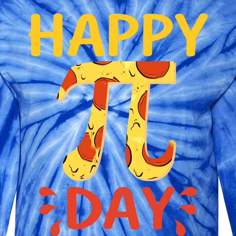 Happy Pi Day Lover Pizza Cute Gift Tie-Dye Long Sleeve Shirt