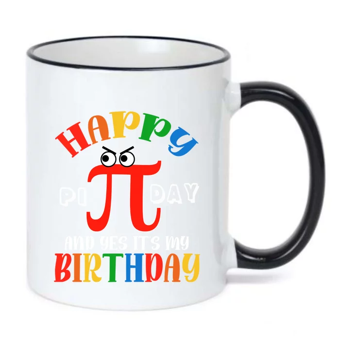 Happy Pi Day March 14th Birthday Funny Great Gift Black Color Changing Mug