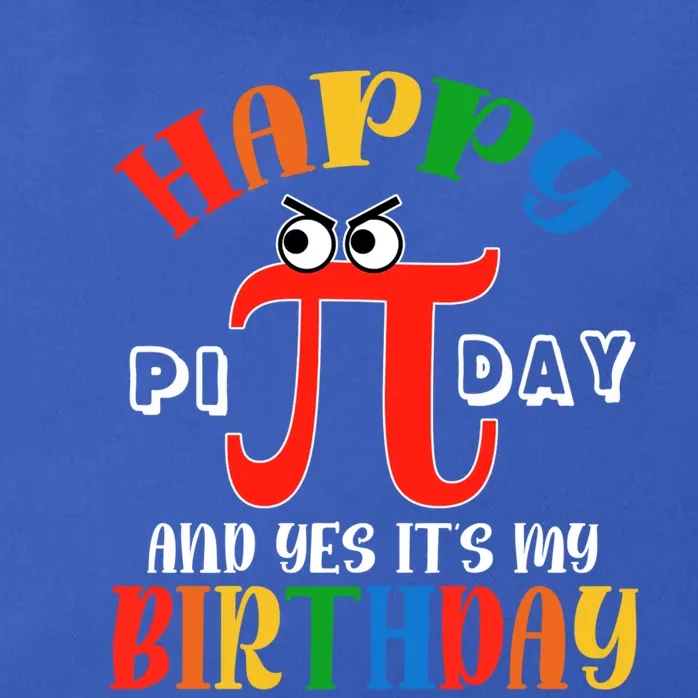 Happy Pi Day March 14th Birthday Funny Great Gift Zip Tote Bag