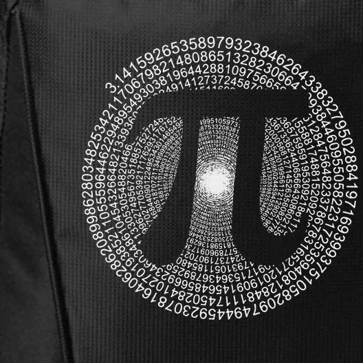 Happy Pi Day 3.14 Mathematic Math Teacher Gift Spiral Pi Day City Backpack