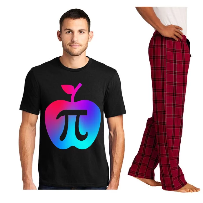 Happy Pi Day Cute Apple Pie 3.14 Funny Science Math Teacher Pajama Set