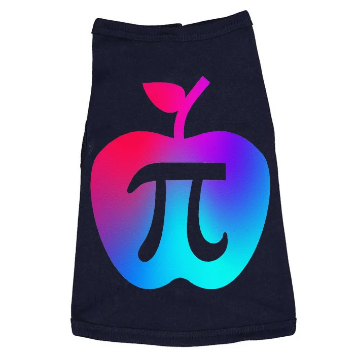 Happy Pi Day Cute Apple Pie 3.14 Funny Science Math Teacher Doggie Tank