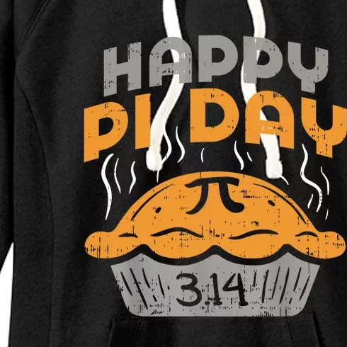 Happy Pi Day 3.14 Math For Lover Women's Fleece Hoodie