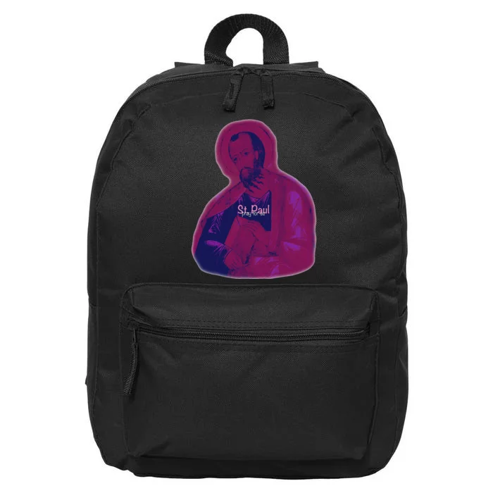 Happy Pi Day Mathematic Math Teacher Leopard Rainbow 16 in Basic Backpack