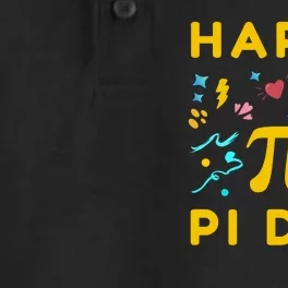 Happy Pi Day 3.14 Can't Stop Won't Stop Dry Zone Grid Performance Polo