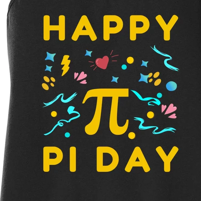 Happy Pi Day 3.14 Can't Stop Won't Stop Women's Racerback Tank