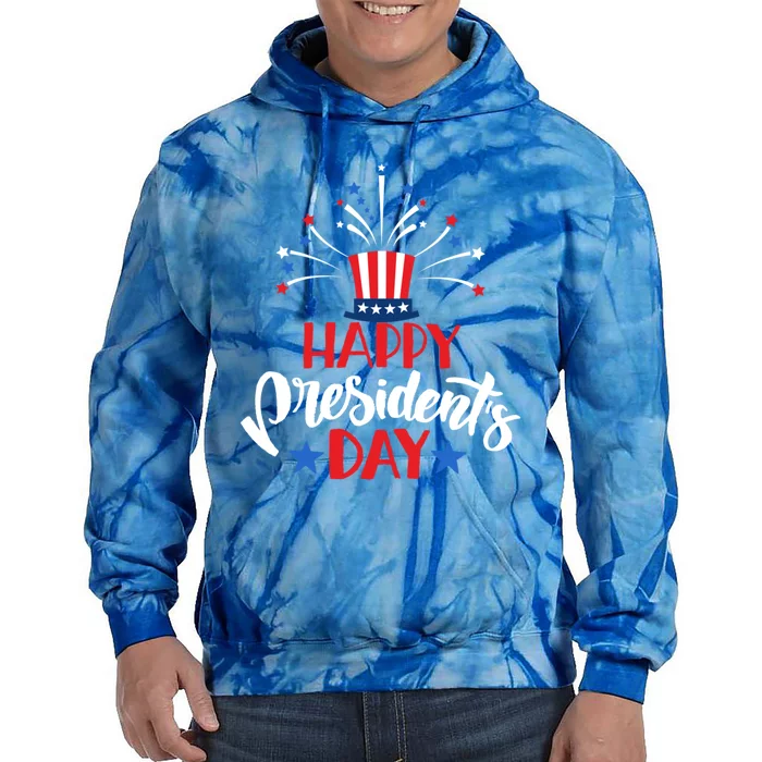 Happy President's Day Tee And Gift Tie Dye Hoodie