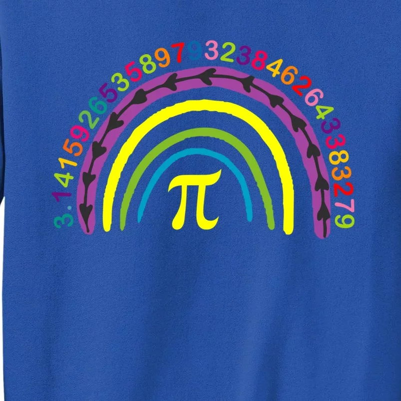 Happy Pi Day Math Rainbow Pi Day 3 14 Happy Pi Day Meaningful Gift Sweatshirt