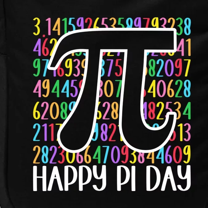 Happy Pi Day Math Teachers Student Professor Pi Day Impact Tech Backpack