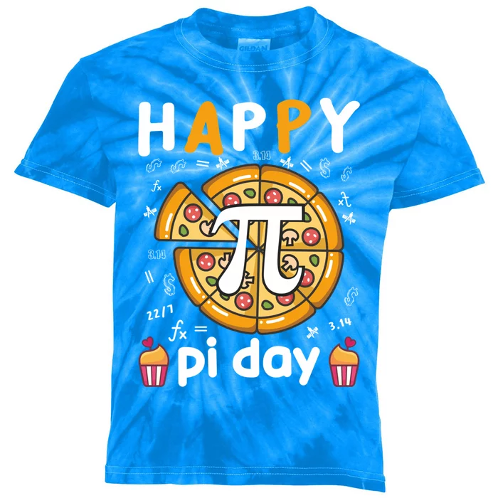 Happy Pi Day Math Teacher Pi Day Gift Great Gift Kids Tie-Dye T-Shirt